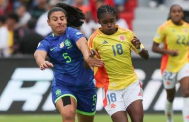 Vea marea de goles entre Colombia y Brasil en Copa América Femenina