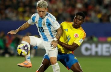 Colombia 0-1 Argentina: desastroso partido los dejó sin final