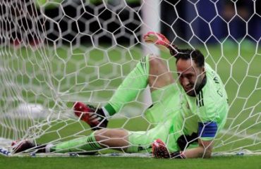 David Ospina, un espectador más: poca exigencia y minutos bien ganados