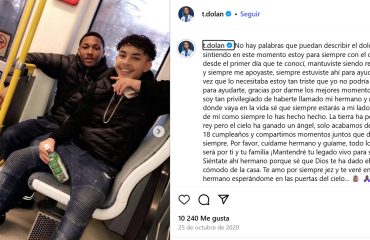 Dolan: «Nunca superaré la pérdida de Jeremy»