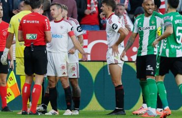 El Sevilla-Betis fue el partido de la jornada 14 con menor tiempo de juego efectivo