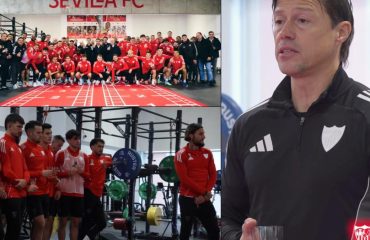 El Sevilla brinda por el 2026: «Hemos encontrado el camino»