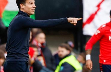 Iñigo Pérez: «El descenso es una realidad que estamos tocando y nos pone en nuestro lugar»