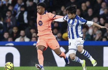 La Real confirma la lesión muscular que tendrá a Kubo varias semanas de baja