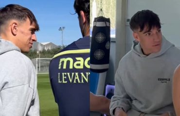 Carlos Espí visita a «su» Levante